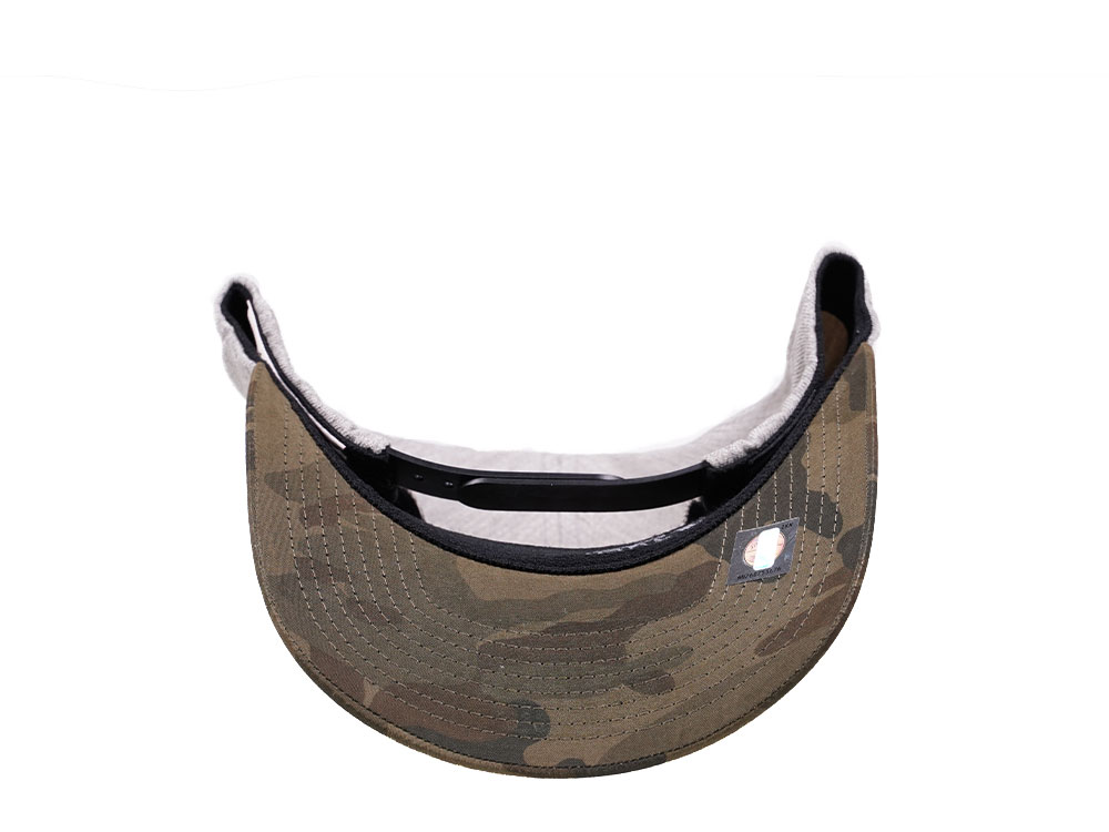 Mitchell & Ness Los Angeles Clippers Heather and Camo 110 Flex Snapback Hat