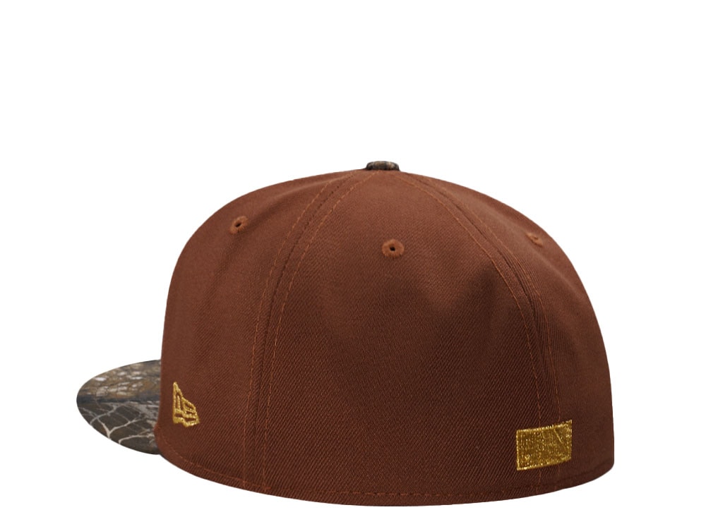 New Era Arizona Diamondbacks Inaugural Season 1998 Metallic Gold Two Tone Edition 59Fifty Fitted Hat