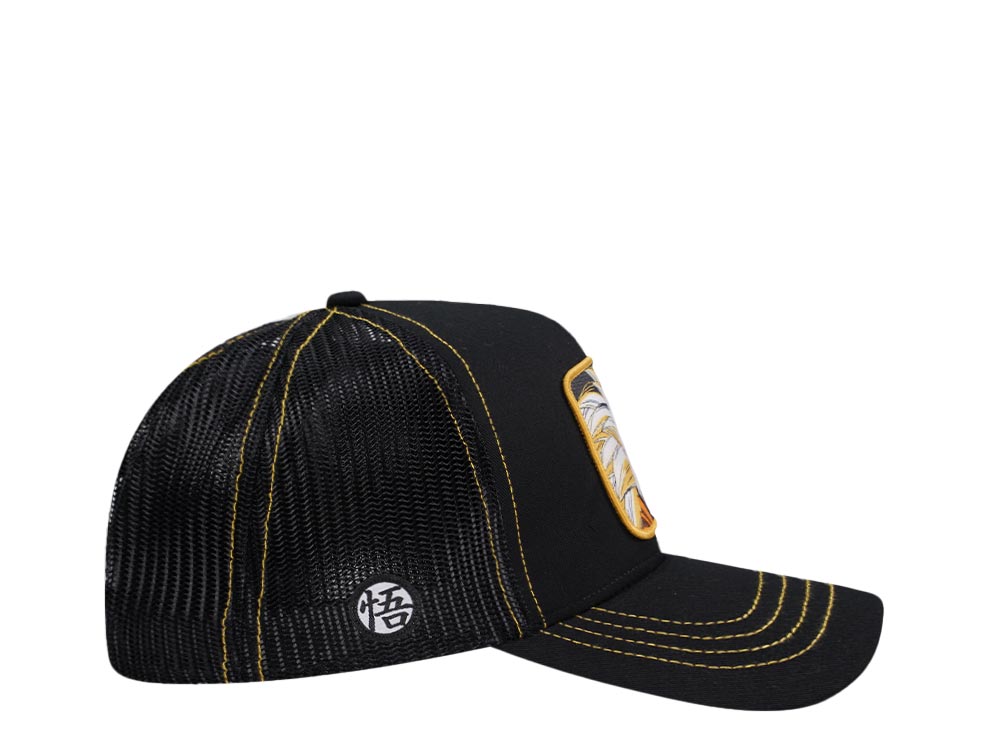 Capslab Dragon Ball Z Goku Black/Yellow Trucker Snapback Hat