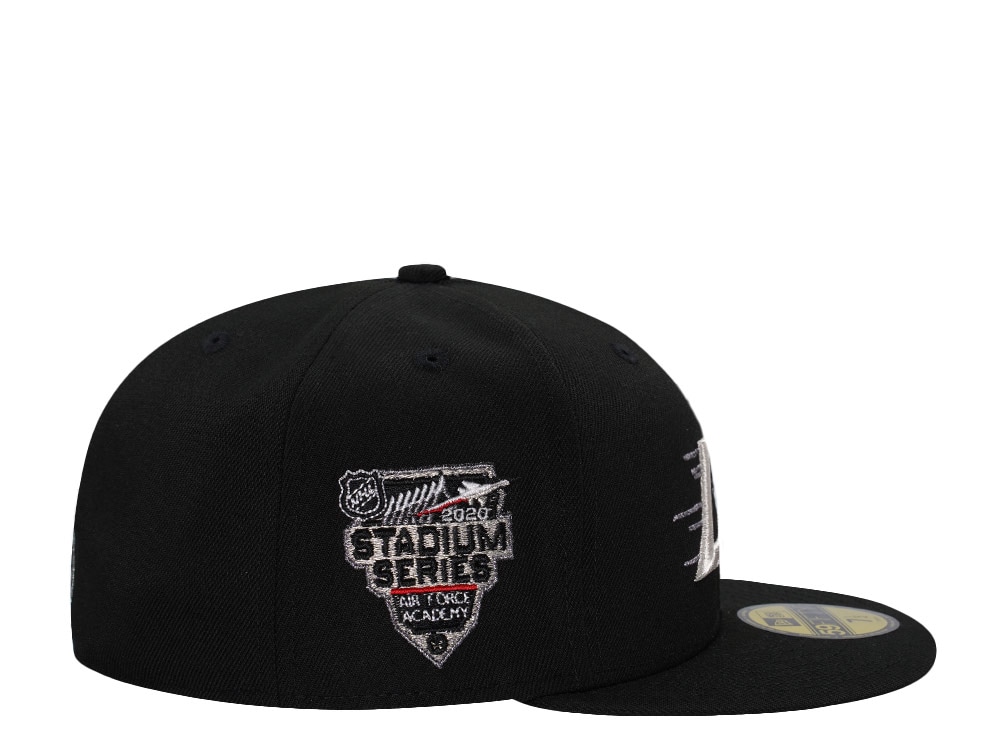 New Era Los Angeles Kings 20th Stadium Anniversary Black Prime Edition 59Fifty Fitted Hat