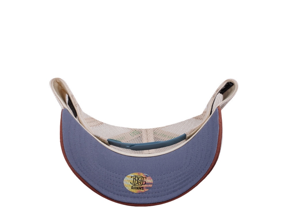 Djinns HFT Headwear Supply Navy Coastal Edition Trucker Snapback Hat