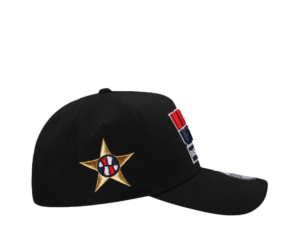 New Era Team USA Basketball Black Prime Edition 9Forty A Frame Snapback Hat