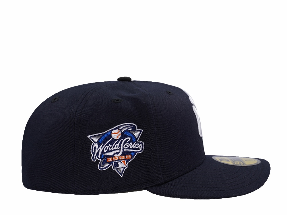 New Era New York Yankees World Series 2000 Navy Prime Edition Pre Curved 59Fifty Fitted Hat