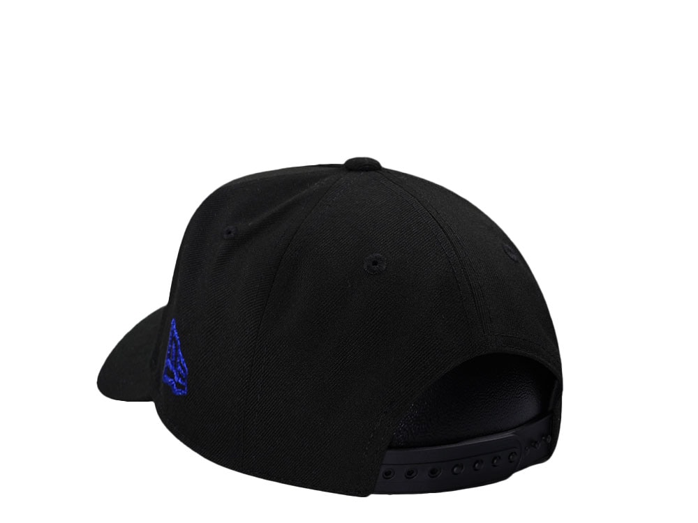 New Era Los Angeles Dodgers Blue Bleeds Black Prime Edition 9Forty A Frame Snapback Hat