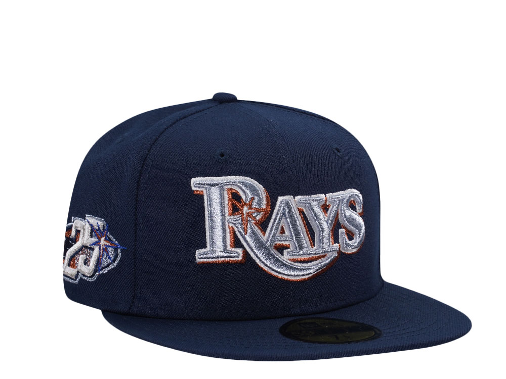 New Era Tampa Bay Rays 25th Anniversary Iced Ocean Edition 59Fifty Fitted  Cap