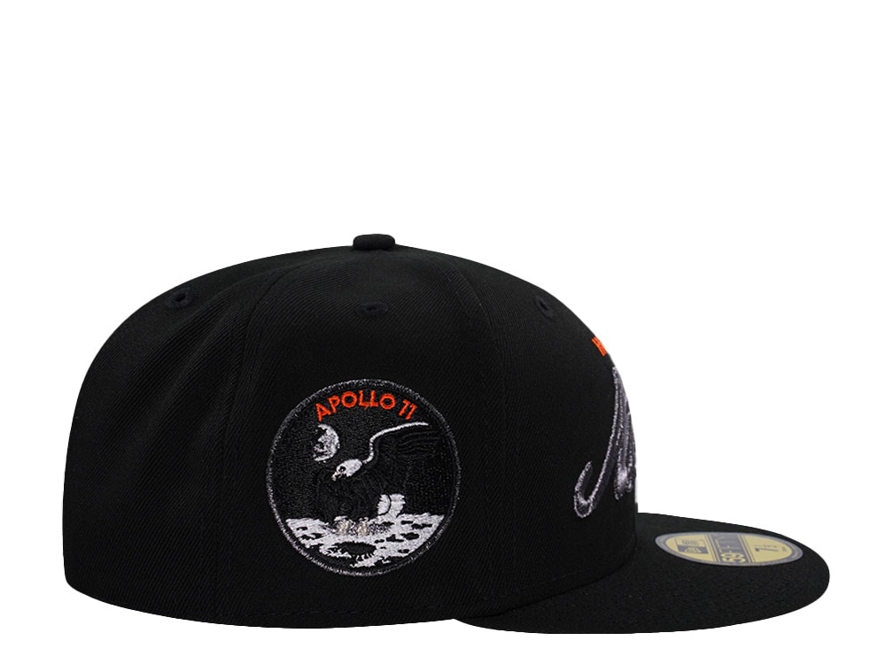New Era Houston Astros Apollo Black Prime Edition 59Fifty Fitted Hat