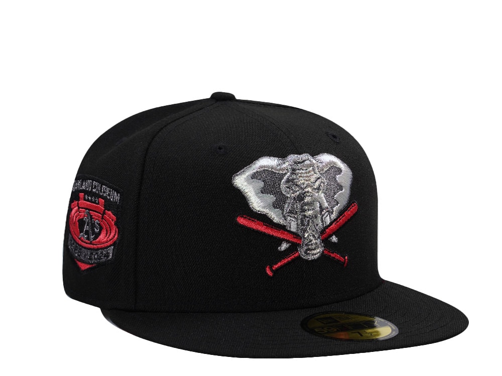 New Era Oakland Athletics Coliseum Black Prime Edition 59Fifty Fitted Hat