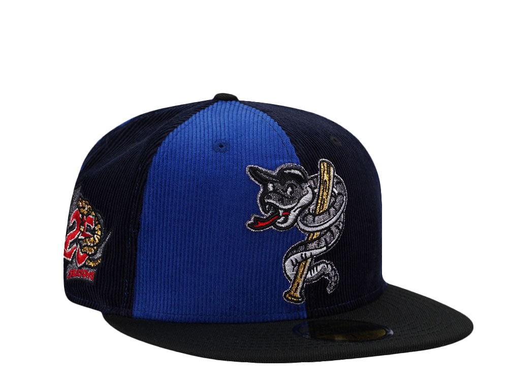 New Era Wisconsin Timber Rattlers 25 Seasons Corduroy Pinwheel Edition 59Fifty Fitted Hat