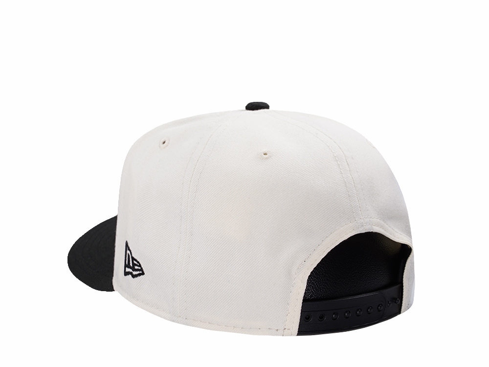 New Era Miami Heat NBA on NBA Chrome Two Tone Edition 9Fifty A Frame Snapback Hat