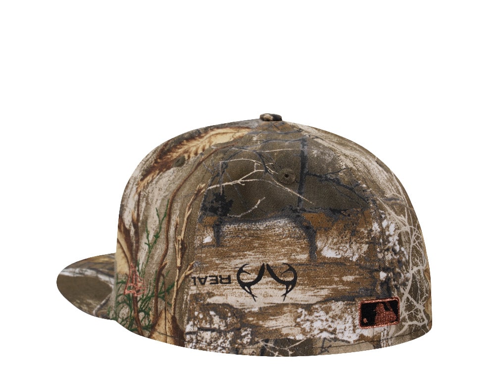 New Era Los Angeles Dodgers Metallic Skull Realtree Prime Edition 59Fifty Fitted Hat