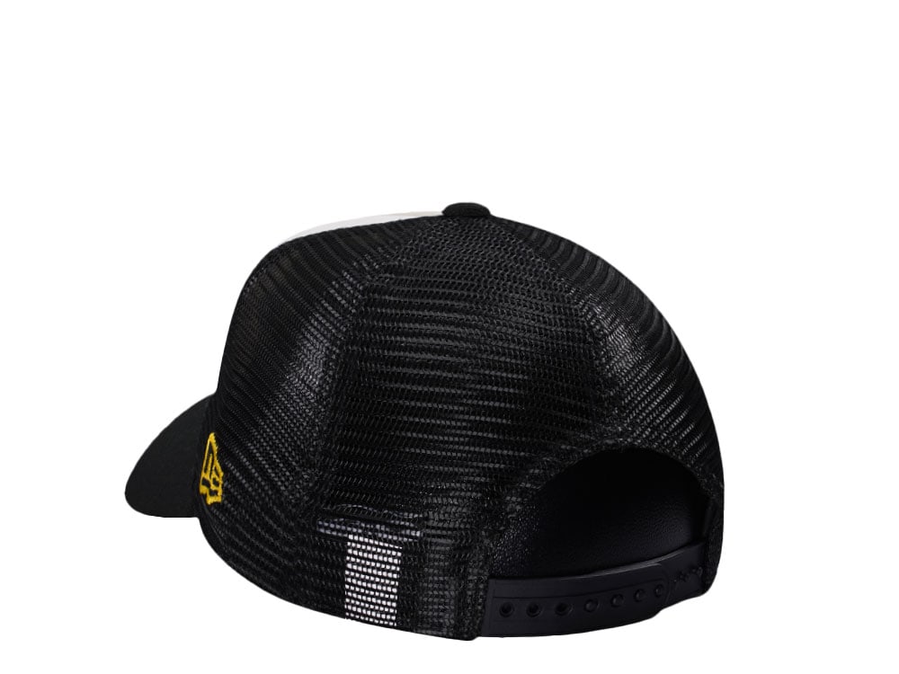 New Era Los Angeles Lakers Chrome Edition 9Forty A Frame Trucker Snapback Hat