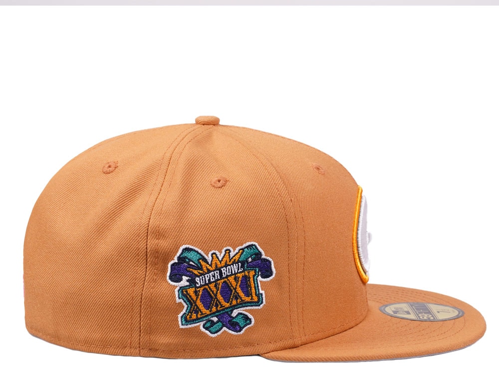 New Era Green Bay Packers Super Bowl XXXI Golden Memories Collection 59Fifty Fitted Hat