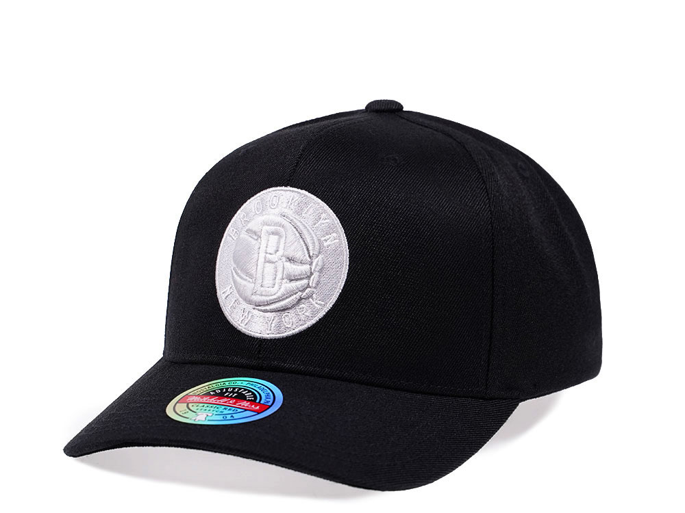 Mitchell & Ness Brooklyn Nets Duotone Red Line Flex Snapback Hat