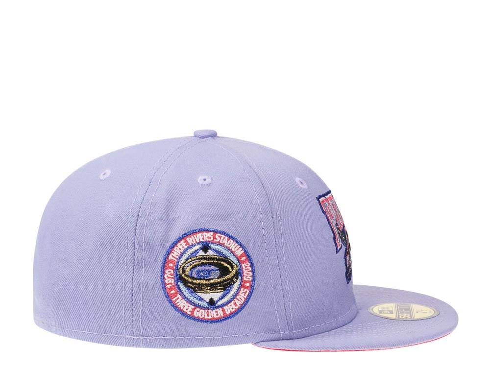 New Era Pittsburgh Pirates Three Rivers Stadium Metallic Prime Edition 59Fifty Fitted Hat