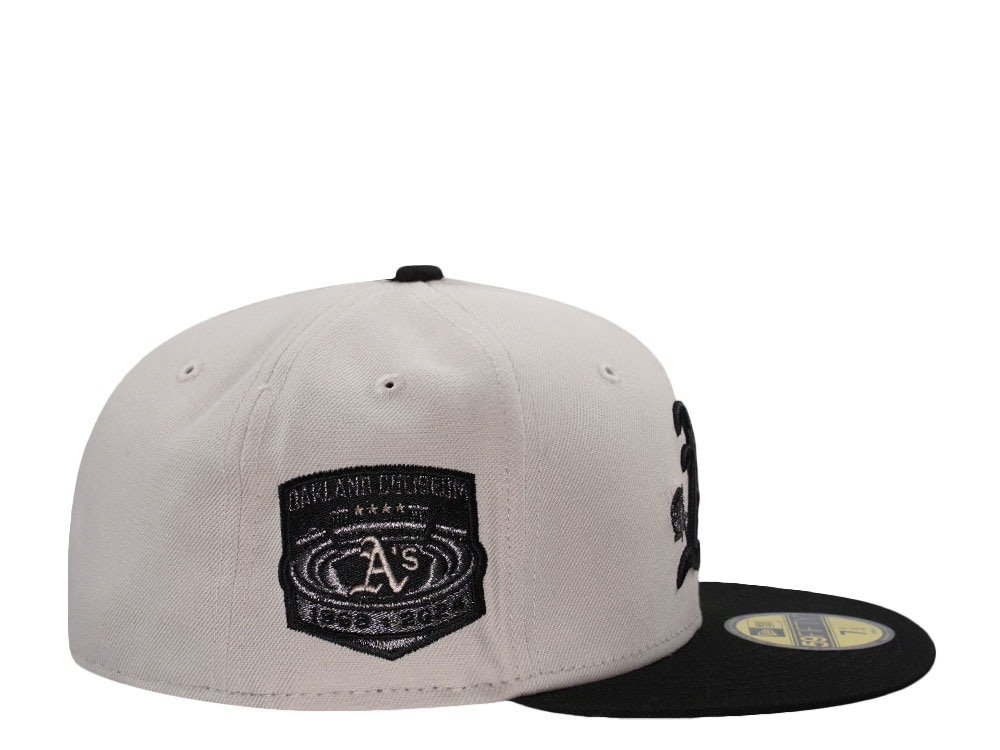 New Era Oakland Athletics Coliseum Stone Two Tone Edition 59Fifty Fitted Hat