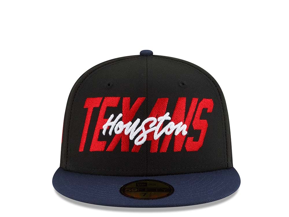 New Era Houston Texans NFL Draft 22 59Fifty Fitted Hat