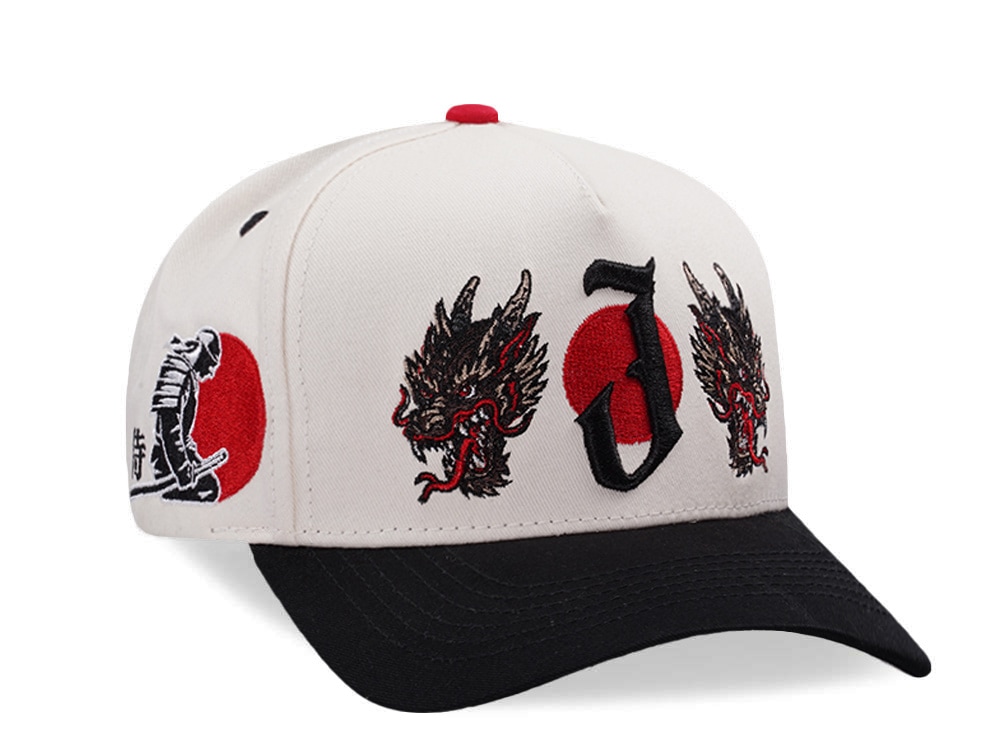 Parallel Union Japan Dragon Samurai Chrome Two Tone Edition Snapback Hat