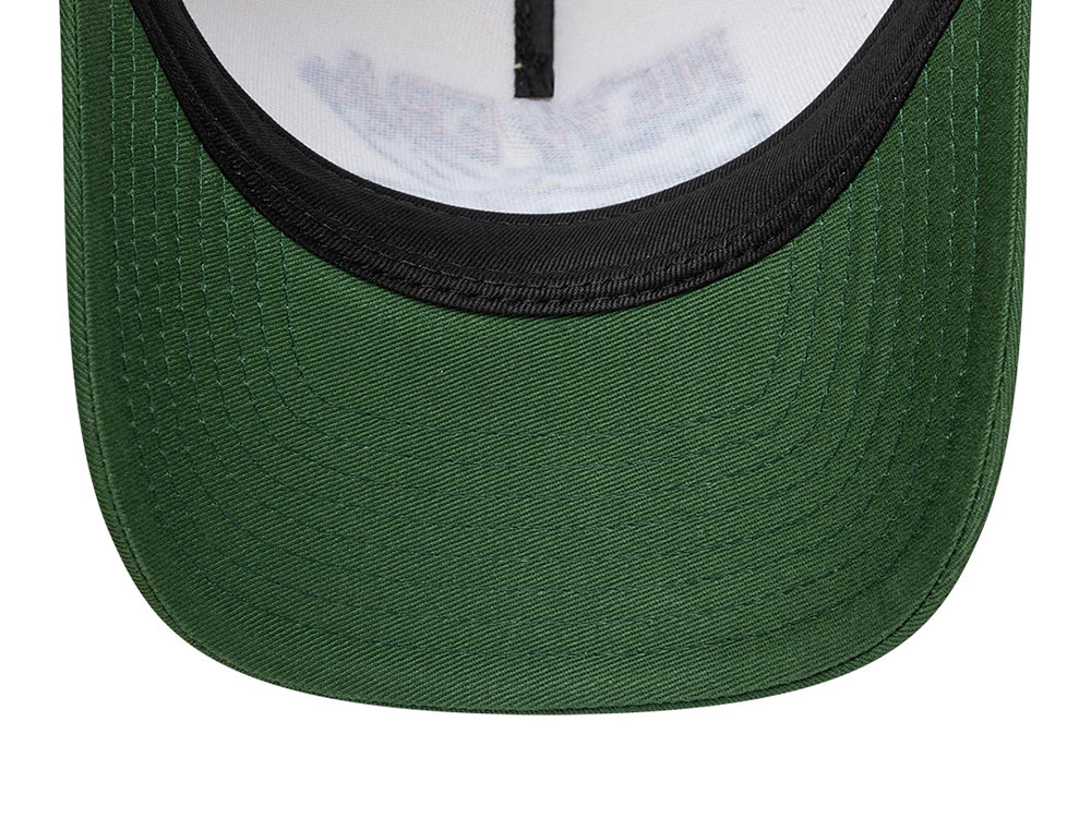 New Era Graphic Stone Two Tone Edition 9Forty M Crown A Frame Trucker Snapback Hat