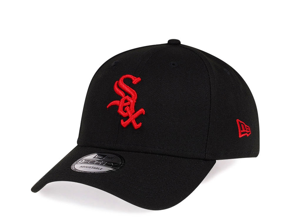 New Era Chicago White Sox Red Logo Edition 9Forty Snapback Hat