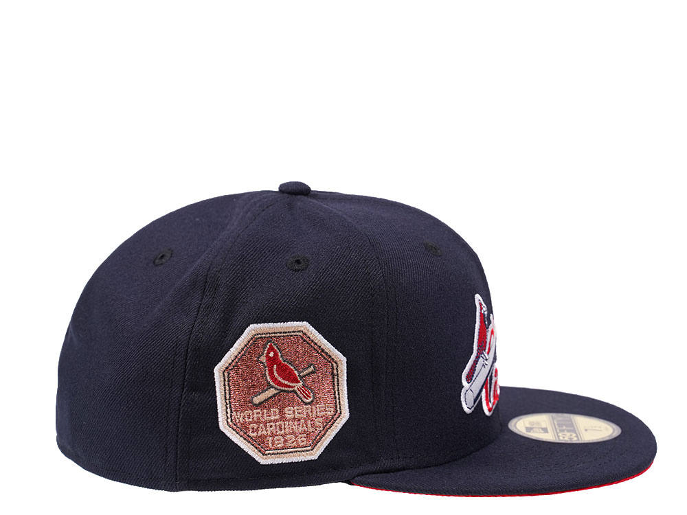 New Era St. Louis Cardinals World Series 1926 Navy and Red Edition 59Fifty Fitted Hat
