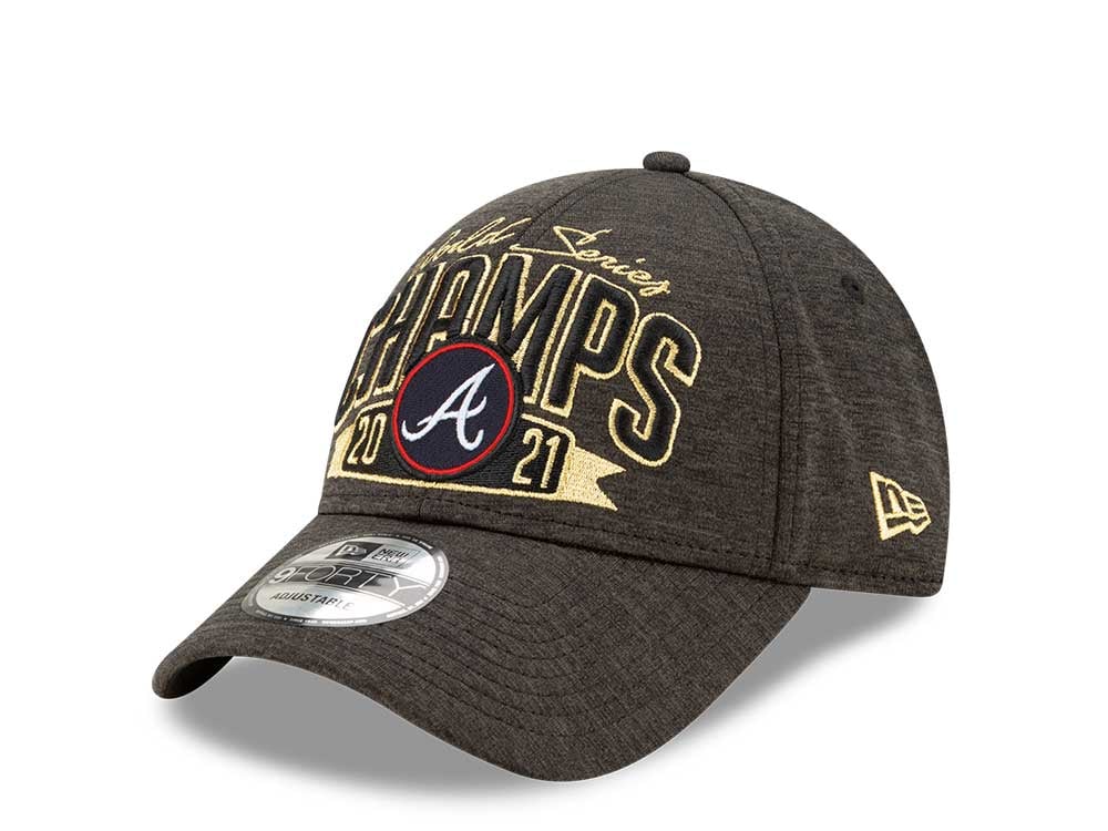 New Era Atlanta Braves World Series Champions 2021 9Forty Snapback Hat