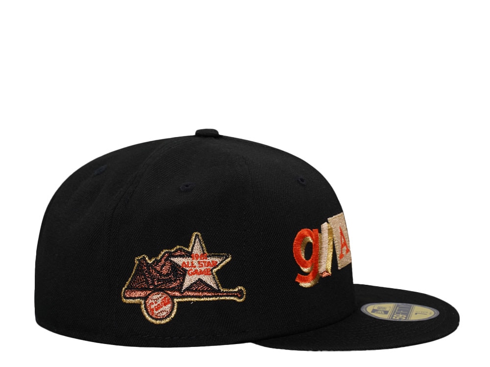 New Era San Francisco Giants All Star Game 1961 Black Prime Edition 59Fifty Fitted Hat