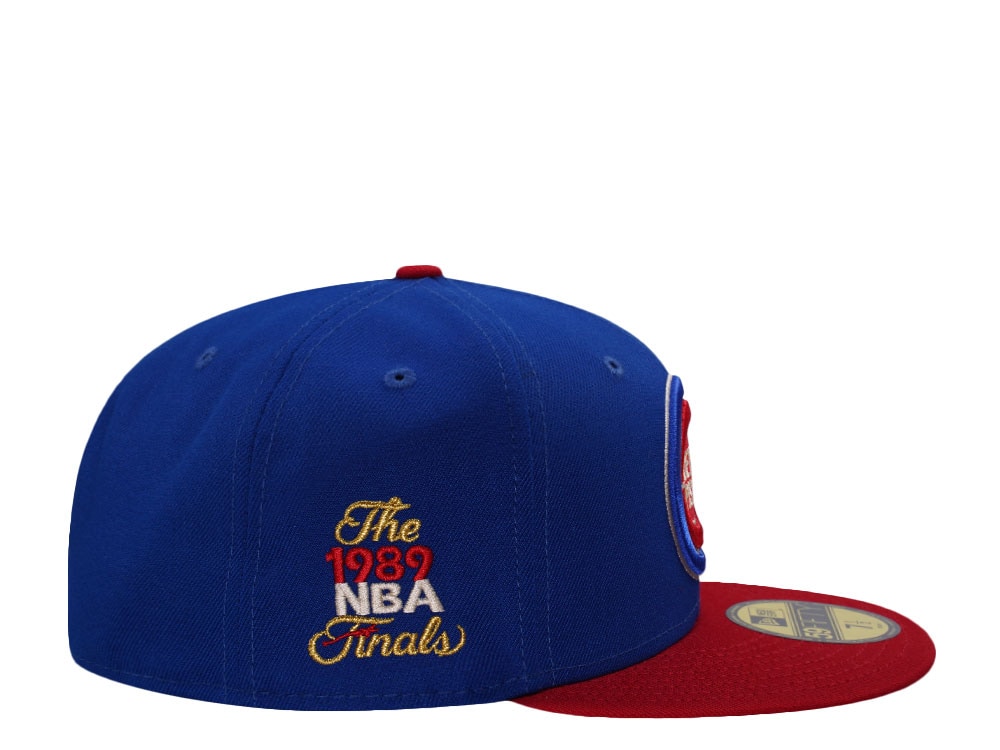 New Era Detroit Pistons NBA Finals 1989 Two Tone Edition 59Fifty Fitted Hat