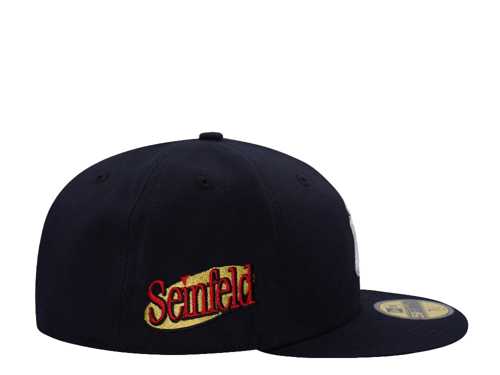 New Era New York Yankees Seinfeld Navy Prime Edition 59Fifty Fitted Hat