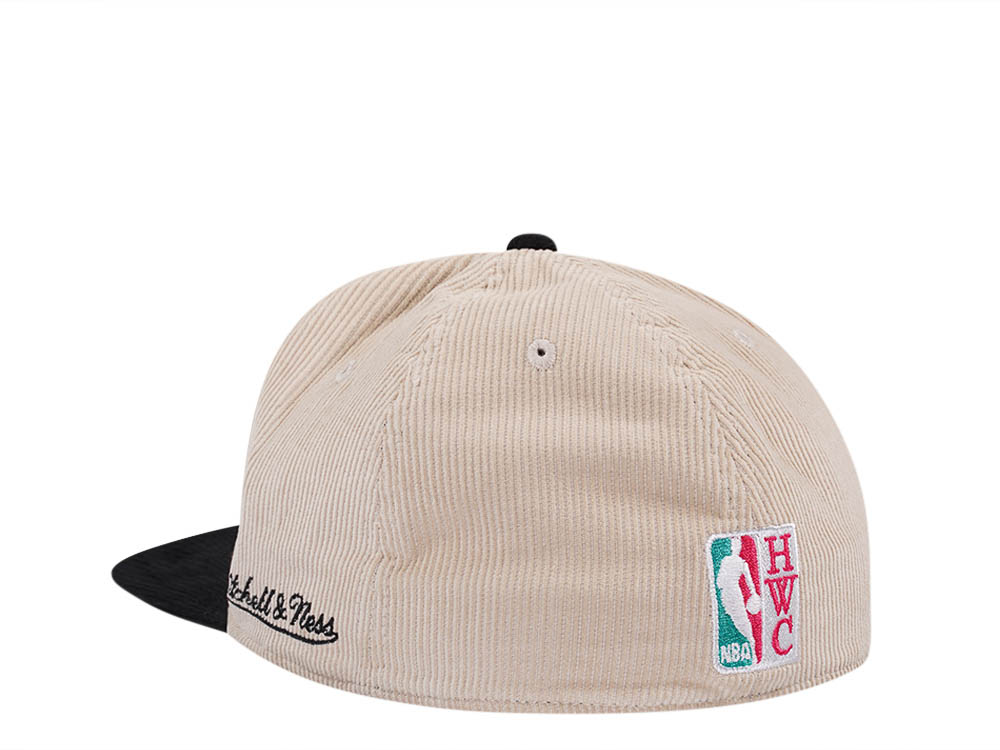 Mitchell & Ness San Antonio Spurs All Star 1996 Two Tone Hardwood Classic Cord Edition Dynasty Fitted Hat