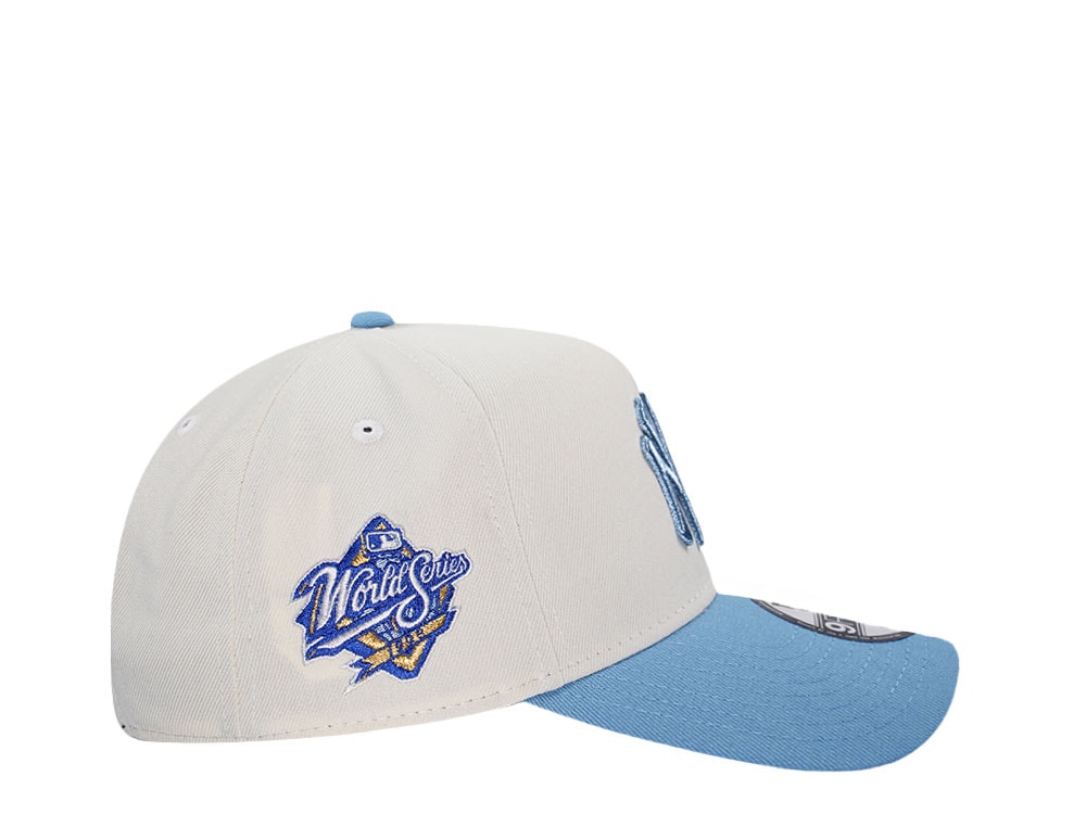 New Era New York Yankees World Series 1998 Chrome Gold Edition 9Forty A Frame Snapback Hat