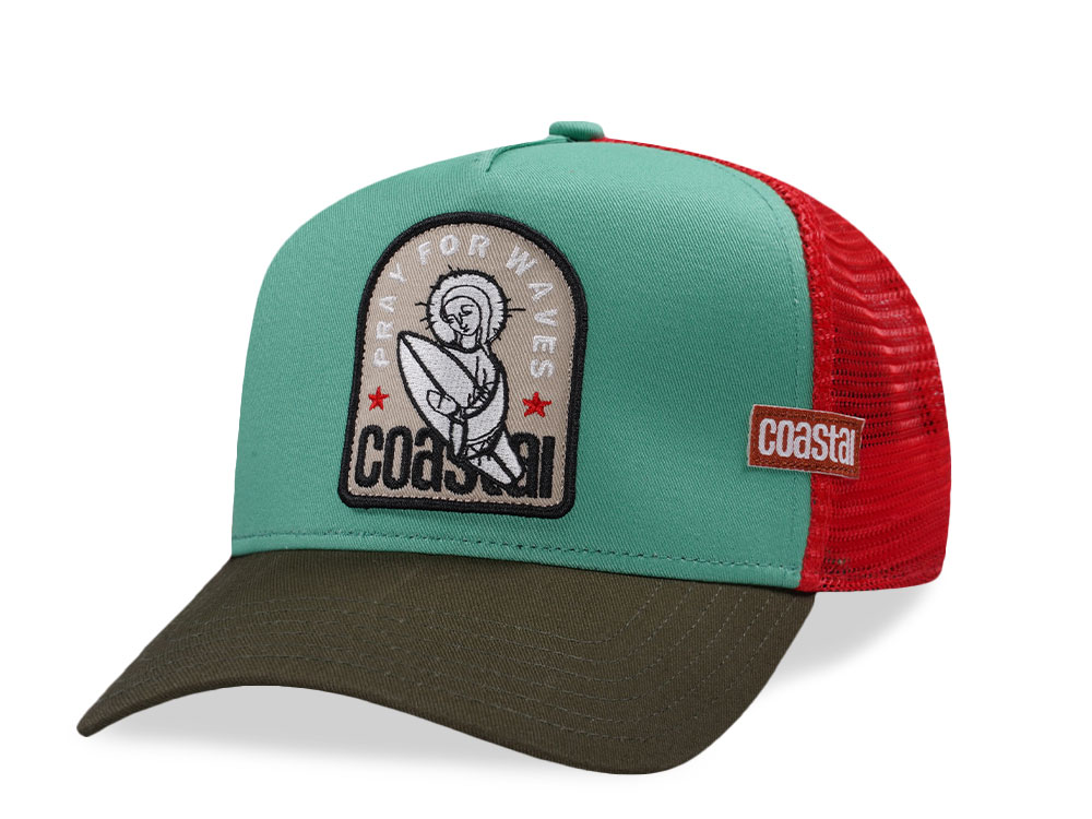 Djinns HFT Pray For Surf Trucker Snapback Hat