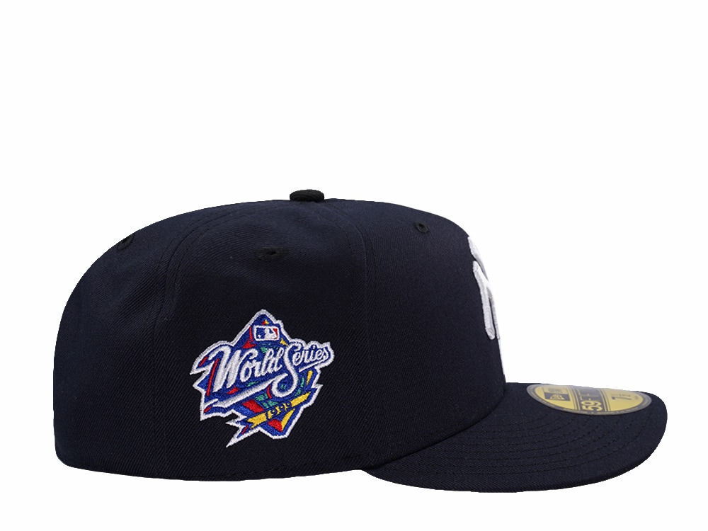 New Era New York Yankees World Series 1999 Navy Prime Edition Pre Curved 59Fifty Fitted Hat