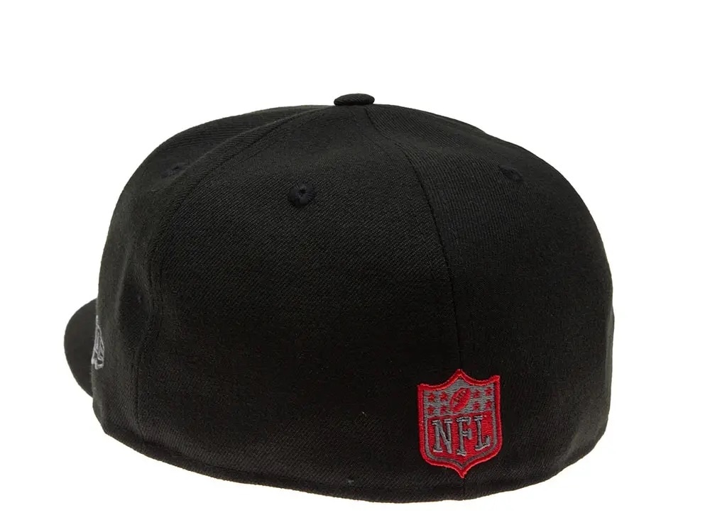 New Era New England Patriots Red Graphite 59Fifty Fitted Hat