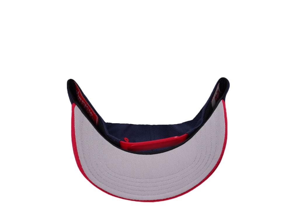 American Needle Lone Star Footbal Rocoe Navy Snapback Hat