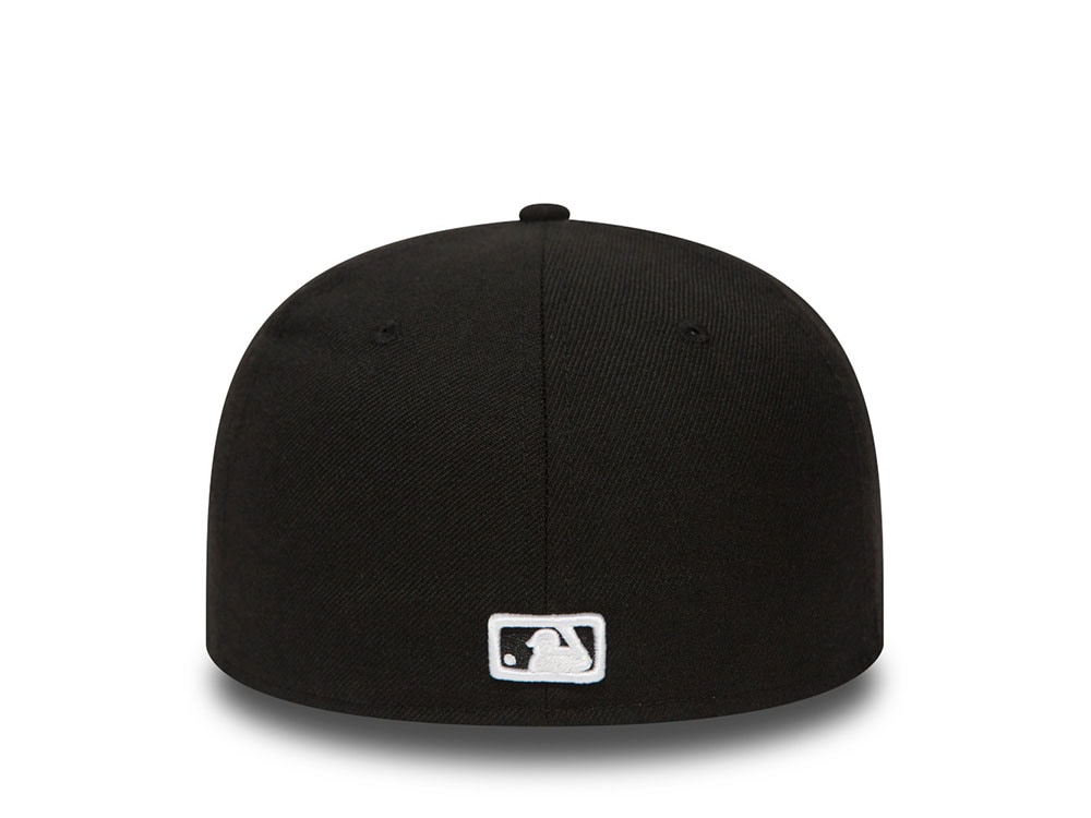 New Era Los Angeles Dodgers Plain Black Prime Edition 59Fifty Fitted Hat