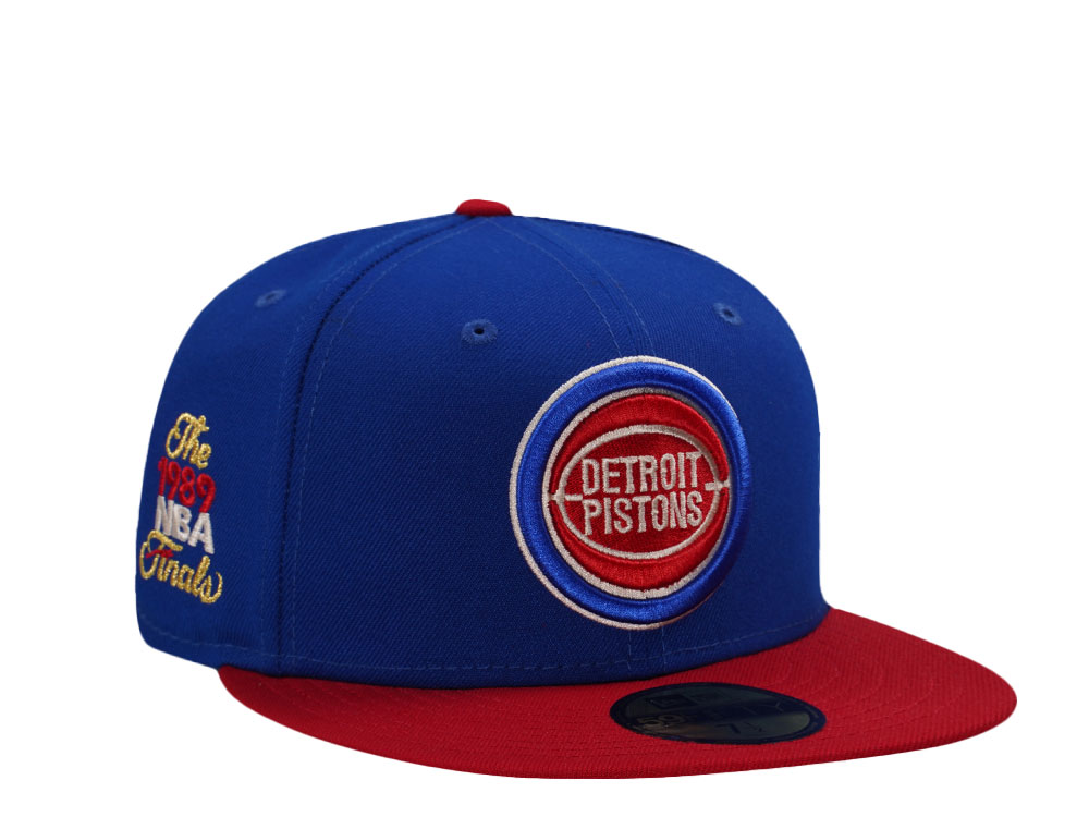 New Era Detroit Pistons NBA Finals 1989 Two Tone Edition 59Fifty Fitted Hat