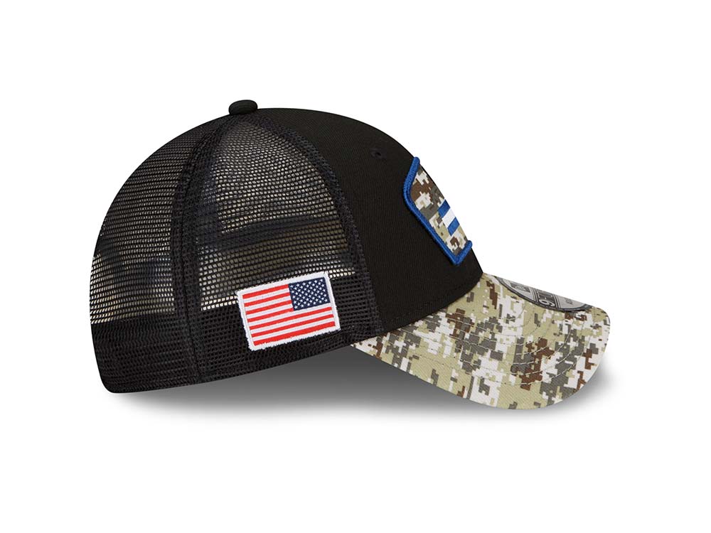 New Era Indianapolis Colts Salute to Service 21 9Forty Trucker Snapback Hat