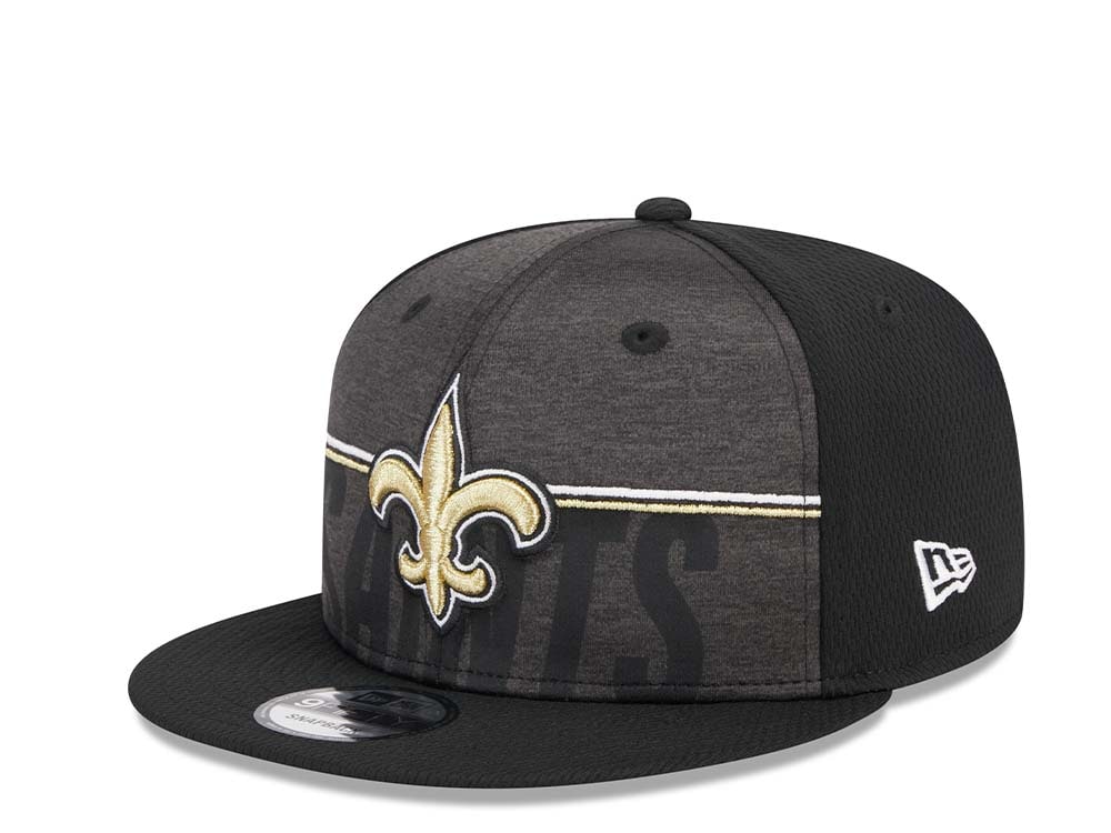 New Era New Orleans Saints NFL Training Camp 23 Black 9Fifty Snapback Hat