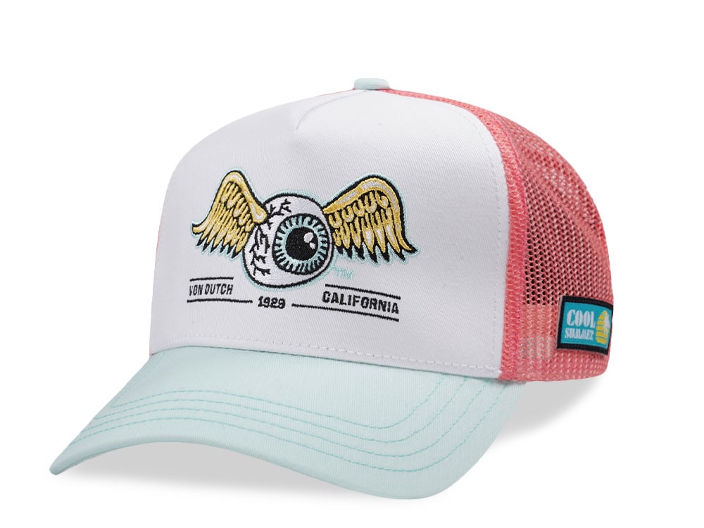 Von Dutch Flying Eye Surf Trucker Snapback Hat