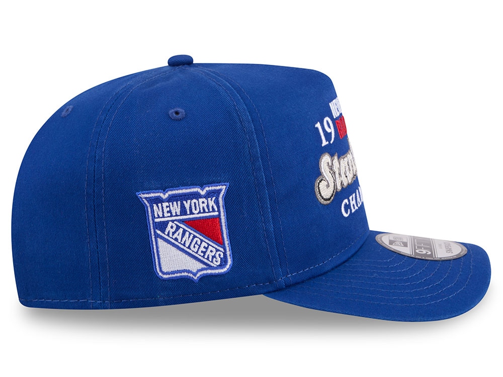 New Era New York Rangers Stanley Cup Champions 1994 Historic Blue Edition 9Fifty A Frame Snapback Hat