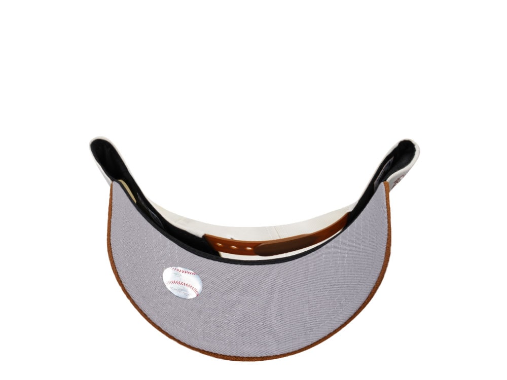 New Era San Diego Padres Chrome Copper Two Tone 9Forty A Frame Snapback Hat