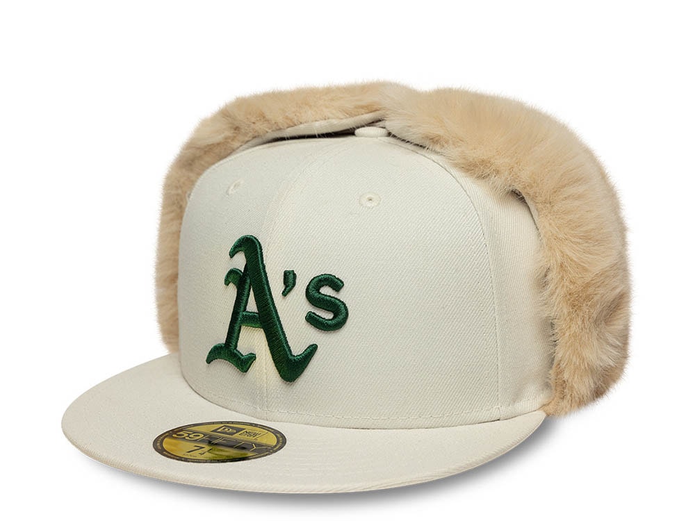 New Era Oakland Athletics World Series 1989 Ivory Prime Edition 59Fifty Dogear Fitted Hat