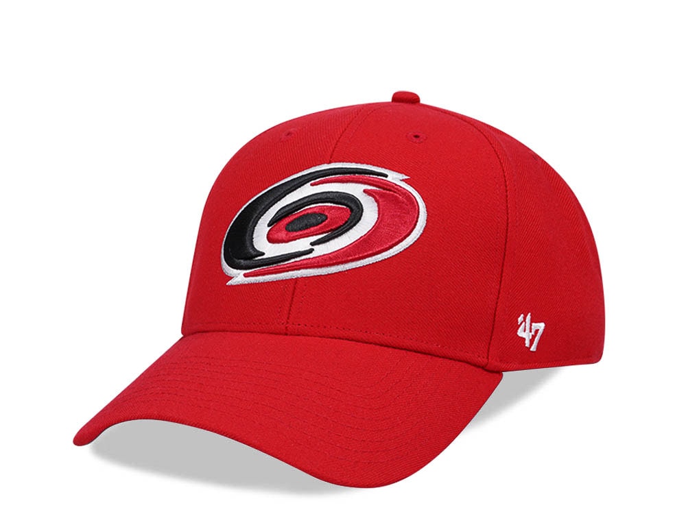 47Brand Carolina Hurricanes Red Ballpark MVP Snapback Hat