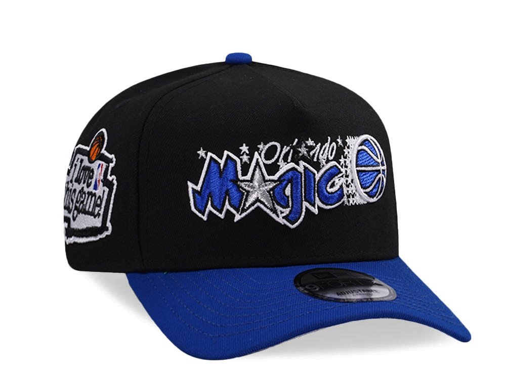 New Era Orlando Magic Love this Game Black Two Tone Edition 9Forty A Frame Snapback Hat