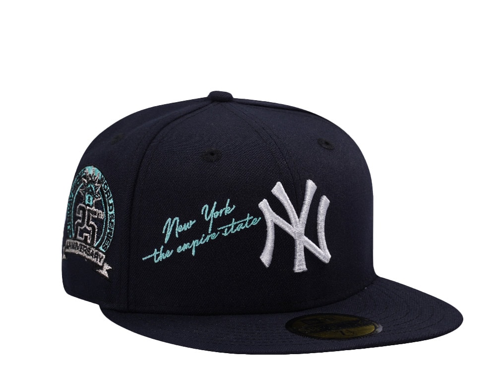New Era New York Yankees 25th Anniversary Navy Prime Edition 59Fifty Fitted Hat