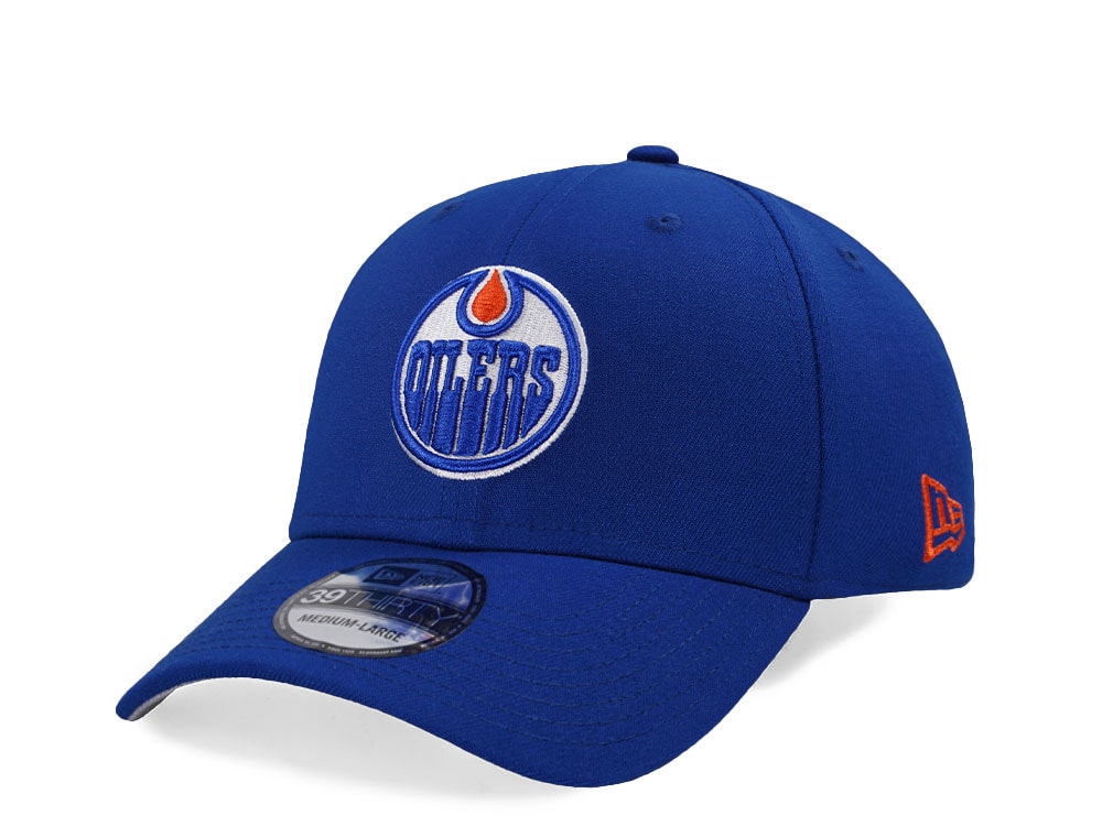 New Era Edmonton Oilers Team Edition 39Thirty Stretch Hat