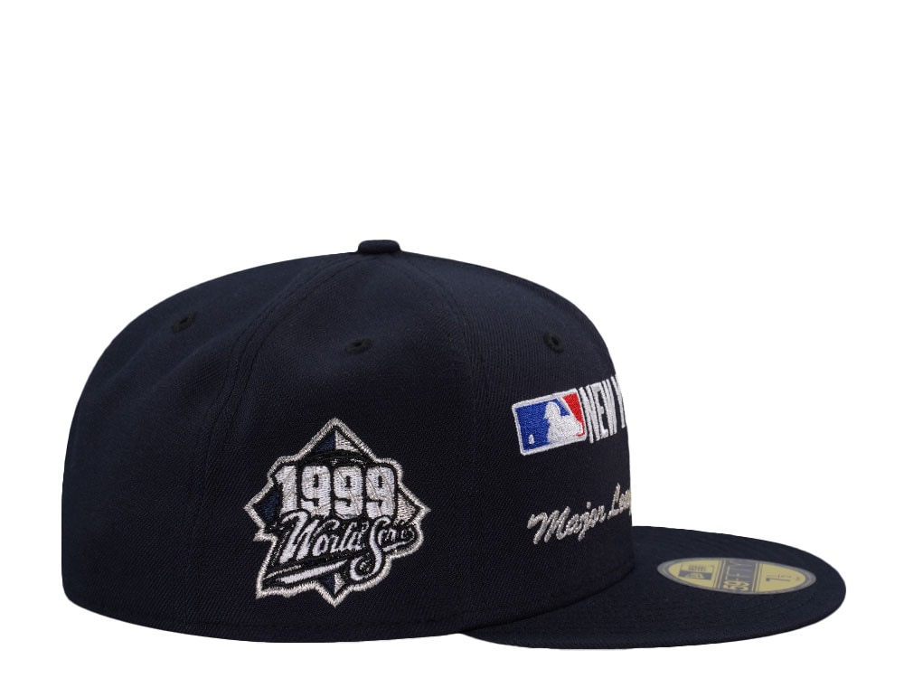 New Era New York Yankees World Series 1999 Workleaugue Navy Prime Edition 59Fifty Fitted Hat