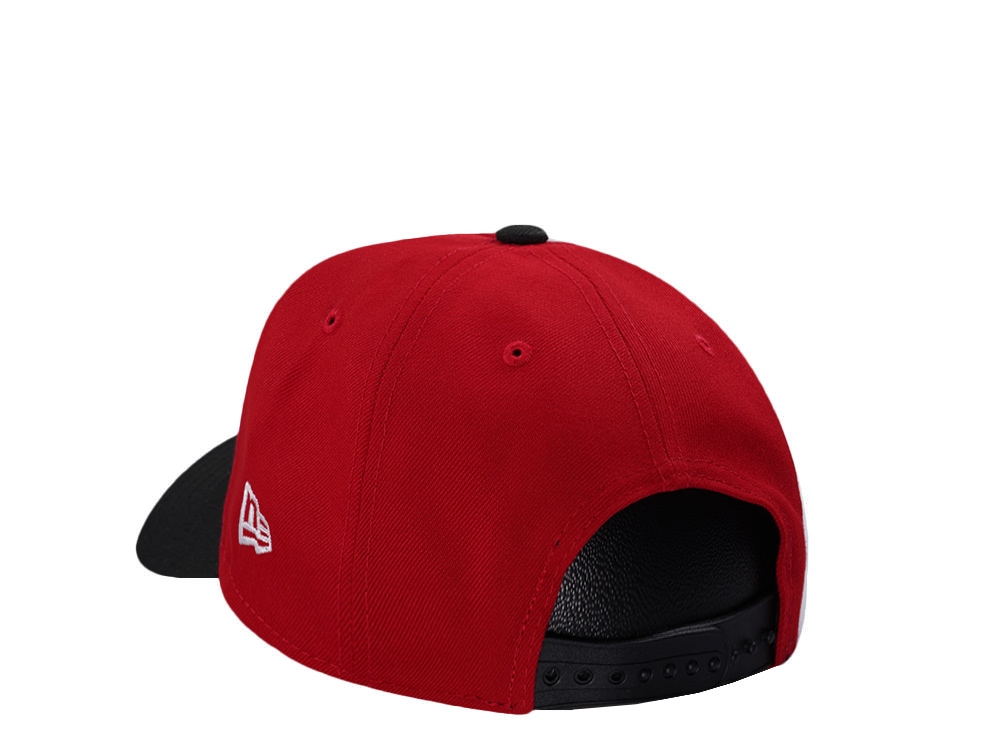 New Era New York Mets Subway Series Scarlet Two Tone Edition 9Forty A Frame Snapback Hat