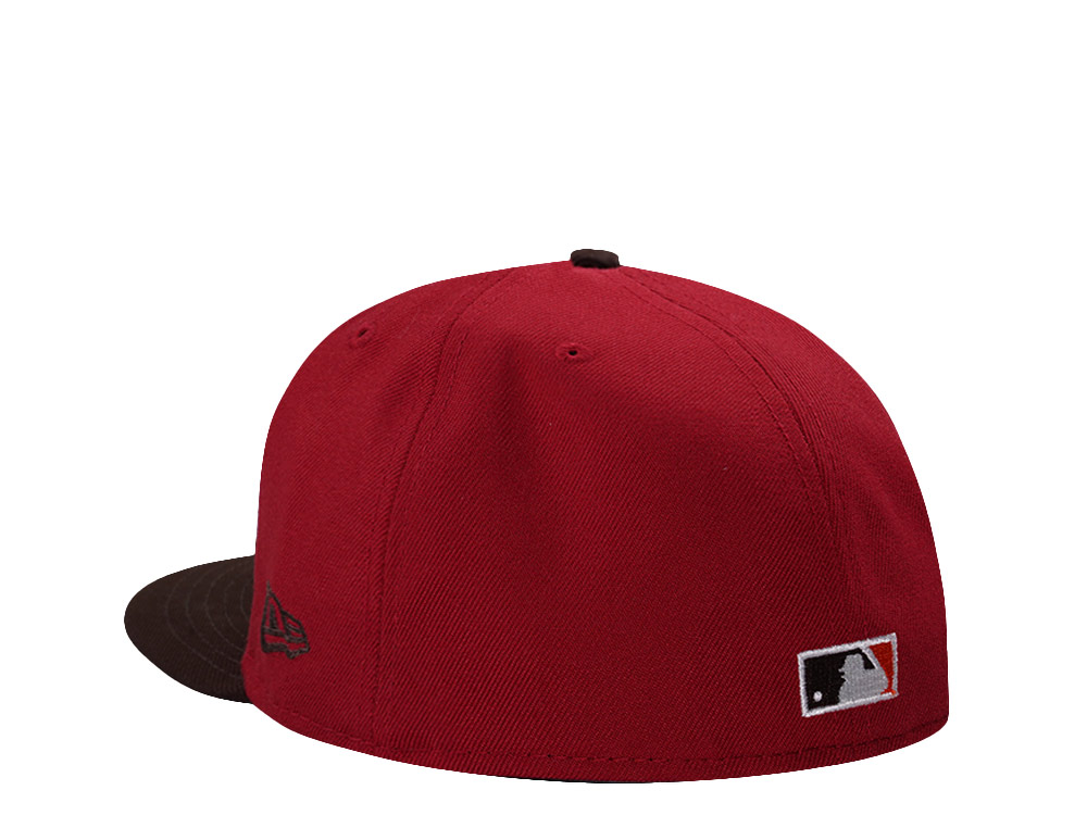 New Era New York Yankees World Series 2009 Pinot Red Two Tone Edition 59Fifty Fitted Hat