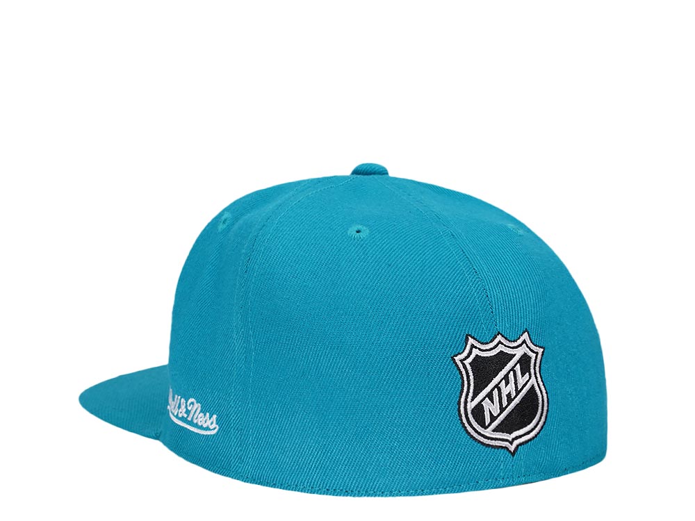 Mitchell & Ness San Jose Sharks 20 Years Edition Dynasty Fitted Hat